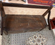 Banc coffre en chataigner (nettoyage à p