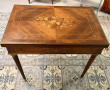 Table à jeux de tric-trac de style Louis