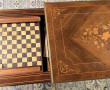 Table à jeux de tric-trac de style Louis