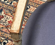 Paire de fauteuils Directoire en bois la
