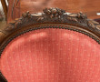 Paire de fauteuils fin XIXème en bois sc