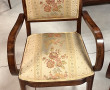 Paire de fauteuils bridges recouverts d'