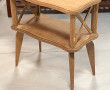 Petite table d'appoint années 50 en bois