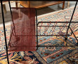 Petite table porte-revues années 60 en m