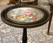 Guéridon rond époque Napoléon III en boi