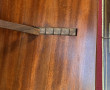 Table de malade en acajou avec système à