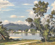 Claude RAMEAU (1876-1955) "Paysage des b