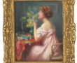 Charles VASNIER (1873-1961) "Jeune femme