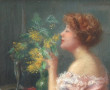 Charles VASNIER (1873-1961) "Jeune femme