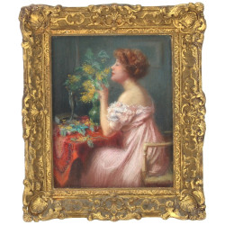 Charles VASNIER (1873-1961) "Jeune femme