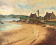 C. SCHVAR (XIXè-Xxè) "Paysage du Vieux C