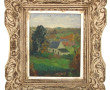Ecole Bretonne Xxème "Paysage de campagn