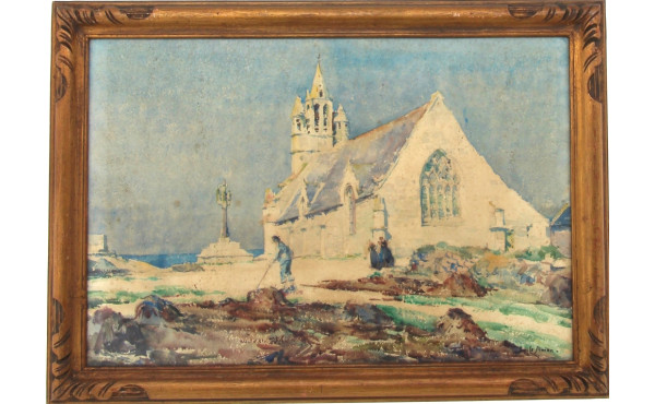 Emile SIMON (1890-1976) "Notre-Dame de l