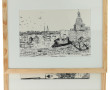 Gérald CLAYTON (XXème) - Lot de 2 sérigr