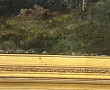 Ecole XIXème "Campagne animée", huile su