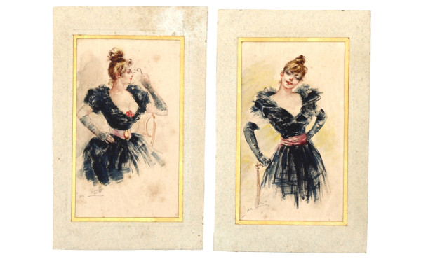 Jan LISO (1869-1917) Ecole Française cir