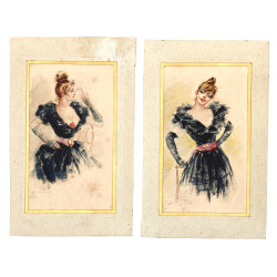 Jan LISO (1869-1917) Ecole Française cir