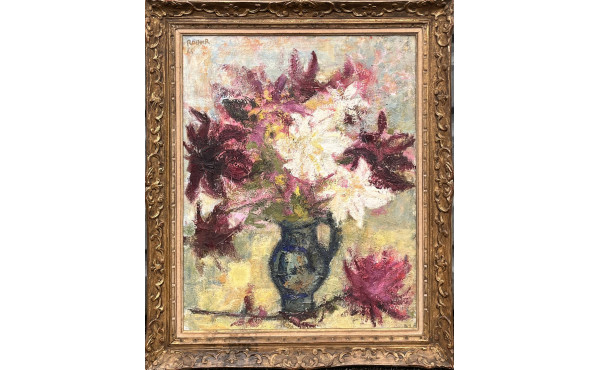 Georges ROCHER (1927-1984) "Bouquet de f