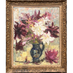 Georges ROCHER (1927-1984) "Bouquet de f