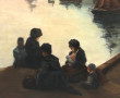 Ecole Bretonne Xxème "L'attente des pêch