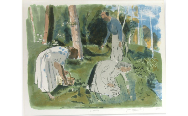 Pierre-Eugène CLAIRIN (1897-1980) "Aux m
