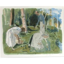 Pierre-Eugène CLAIRIN (1897-1980) "Aux m