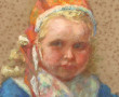 Mary PIRIOU-BAZIN (1881-1956) "Fillette 