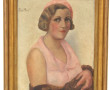 Ecole Française, années 40/50 "Portrait 