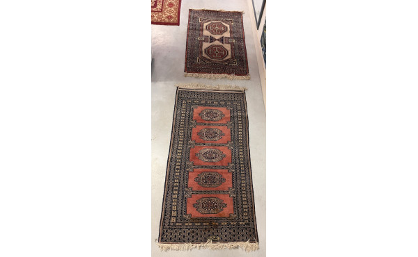 2 tapis laine points noués pakistanais 1