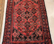 Tapis en laine points noués 126 x 210 cm