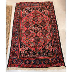 Tapis en laine points noués 126 x 210 cm