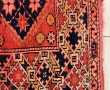 Tapis en laine points noués dans les ton