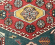 Tapis en laine points noués dans les ton