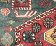 Tapis en laine points noués dans les ton