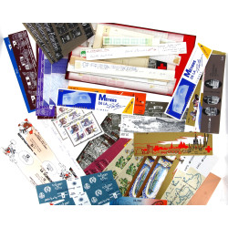 FRANCE - boite bien garnie de carnets e