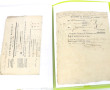 Lot de vieux papiers dont contributions 