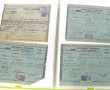 Lot de vieux papiers dont contributions 