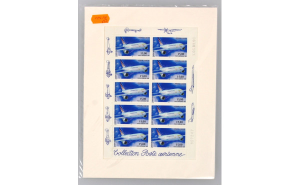 POSTE AERIENNE - Feuillet F63a neuf sous