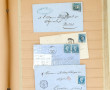 Collection de 169 plis oblitérés XIXe Ce