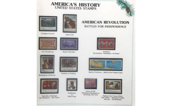 AMERICAN REVOLUTION - Battles for indepe
