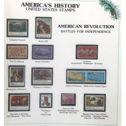 AMERICAN REVOLUTION - Battles for indepe