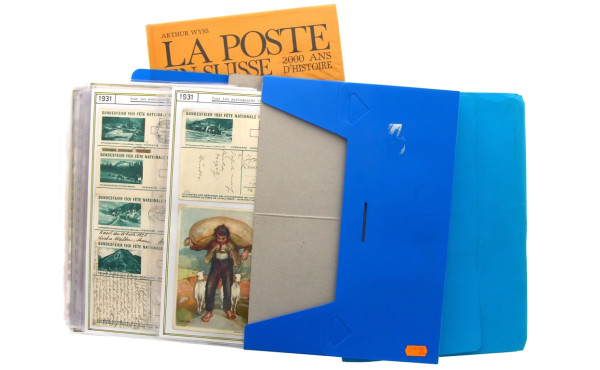 Collection d'entiers postaux suisses ent