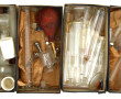 Lot de verreries anciennes de pharmacie 