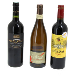 Lot de 3 B : 1 B ch Ferrande Graves 2017