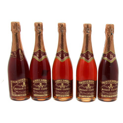 CHAMPAGNE 5 bouteilles brut rosé Bernar