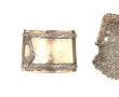 Anneau de serviette en argent, poinçon m