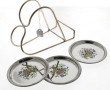 ALESSI - 4 dessous de bouteille vintage 