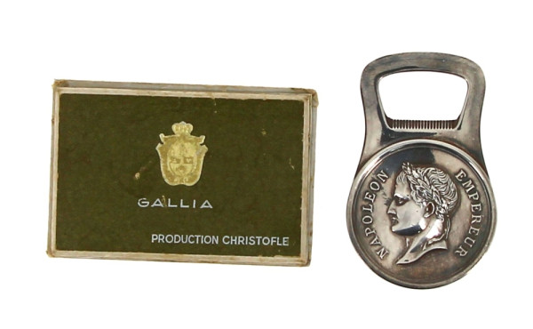 CHRISTOFLE Gallia - Décapsuleur en méta