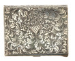 Boîte à cigarettes en argent 800ème à dé