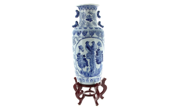 CHINE (travail moderne) - Grand vase en 